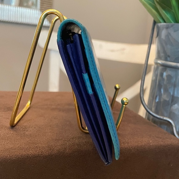 *YSL* colorblock leather bifold long wallet - Picture 4 of 15